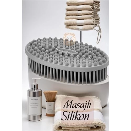 Transformacion 6 Adet Masajlı Silikon Banyo Fırçası Nuage Design