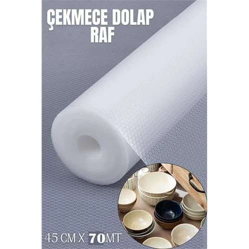Transformacion 60+10 Metre Dolap Çekmece Raf Koruyucu Kaydırmaz