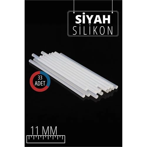 Transformacion 198 Adet 11 Mm  Sıcak Silikon