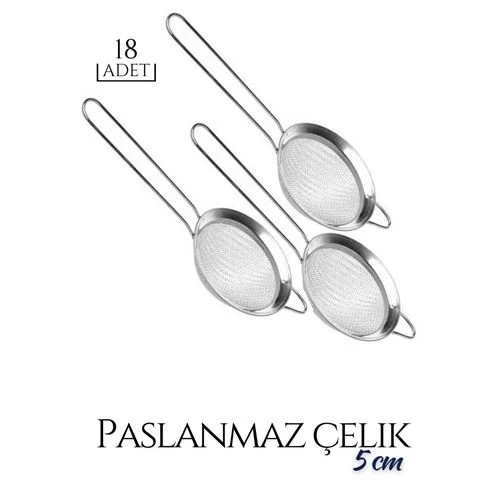 Transformacion 15+3 Adet Metal Çay Süzgeci Cambra Design