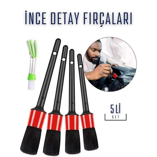 Transformacion 12+2 Set Araç Detay Temizlik Fırça Seti Slalom Design