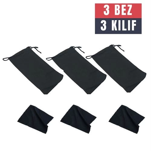 Transformacion 36+6 Adet Gözlük Kılıfı + Bez Seti