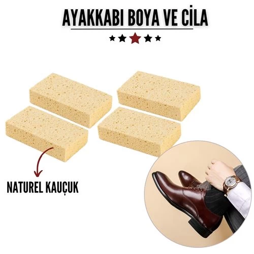 Transformacion 24 Adet Ayakkabı Boya Ve Cila Uygulama Süngeri