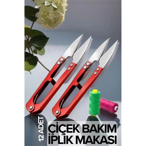 Transformacion 12 Adet İpliktemizleme Çiçek Bakım Makası