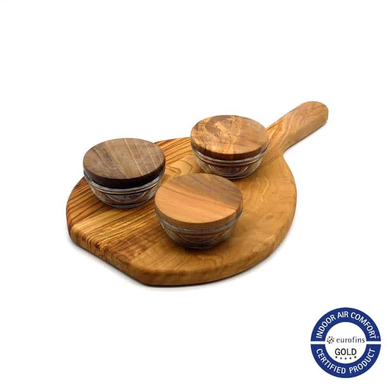 Woodprovence 3'lü Sofra Sosluk Seti