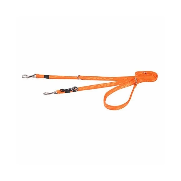 Rogz Alpinist Multilijn Köpek Göğüs Tasması Kayışı Turuncu Xlarge 2.5x180 Cm
