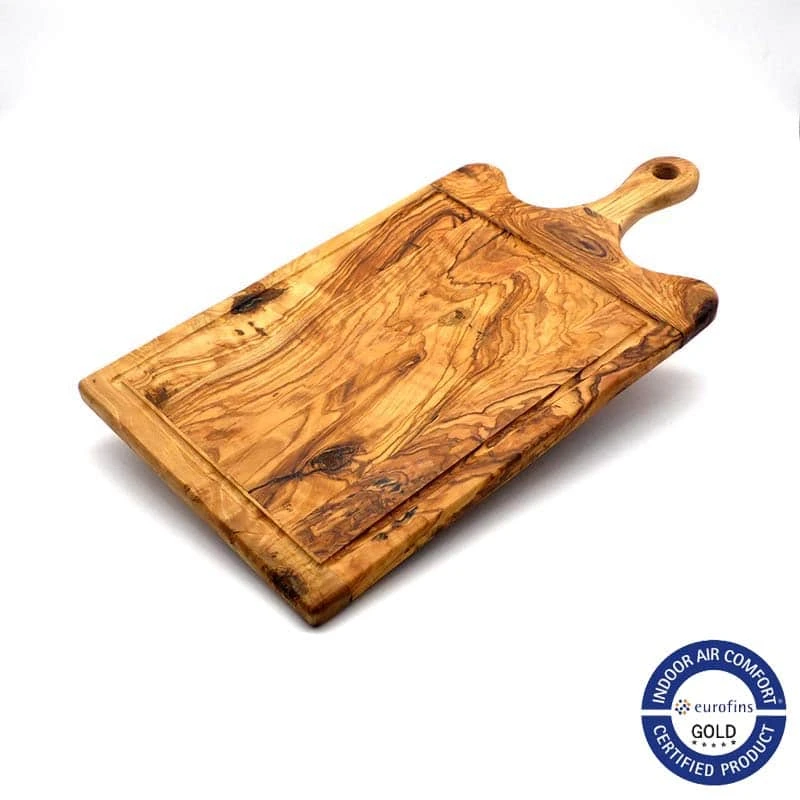 Woodprovence Uzun Saplı Lamine Kesme Tahtası