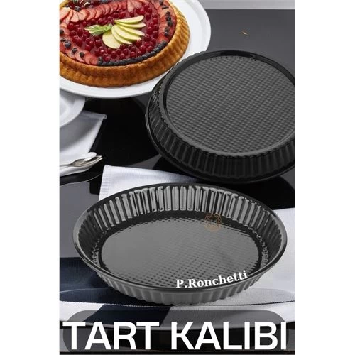 Transformacion 6 Adet Tart Turta Kalıbı Emaye P.ronchetti Design