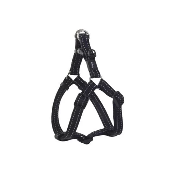 Rogz Utility Instaptuig Dokuma Köpek Göğüs Tasması Siyah Xlarge 2.5x67-103 Cm