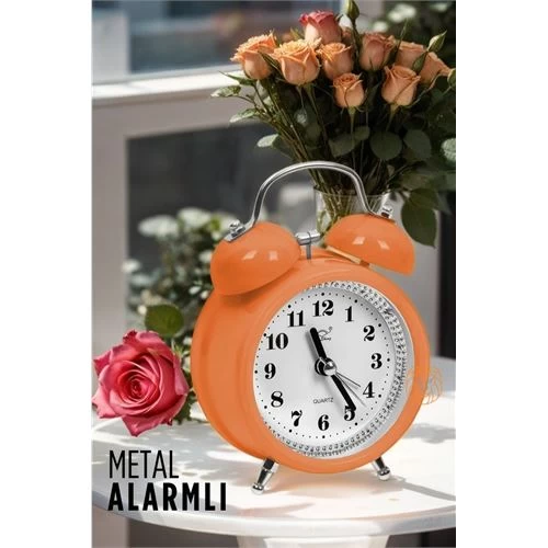 Transformacion Masa Saati Metal Ve Alarmlı Turuncu 720130