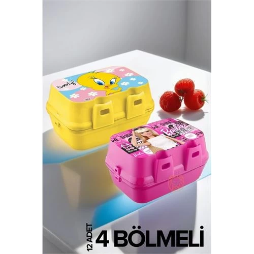 Transformacion 12 Adet Beslenme Kutusu Barbie Tweety