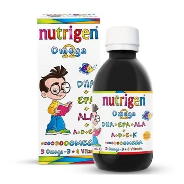 Nutrigen Omega  Şurup Portakal Aromalı 200 Ml