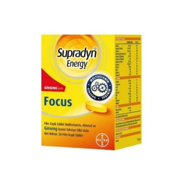 Bayer Supradyn  Focus 30 Tablet