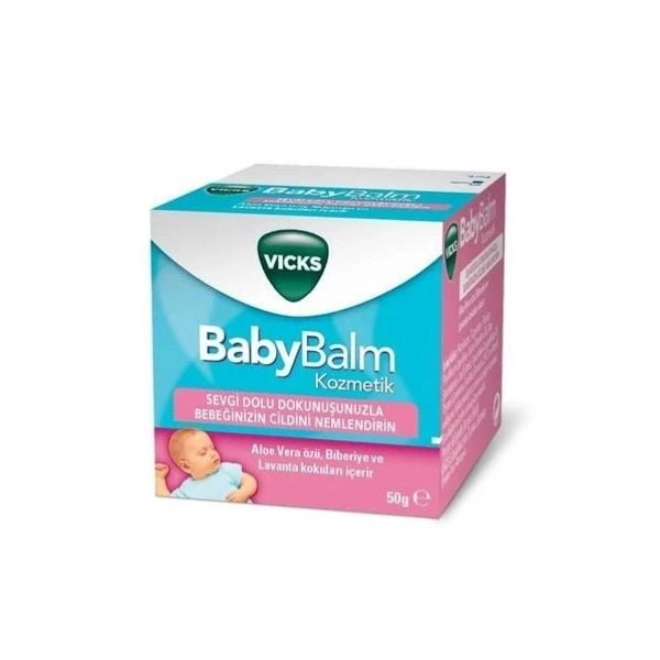 Vicks Baby Balm Bebekler Için Nemlendirici 50 Gr