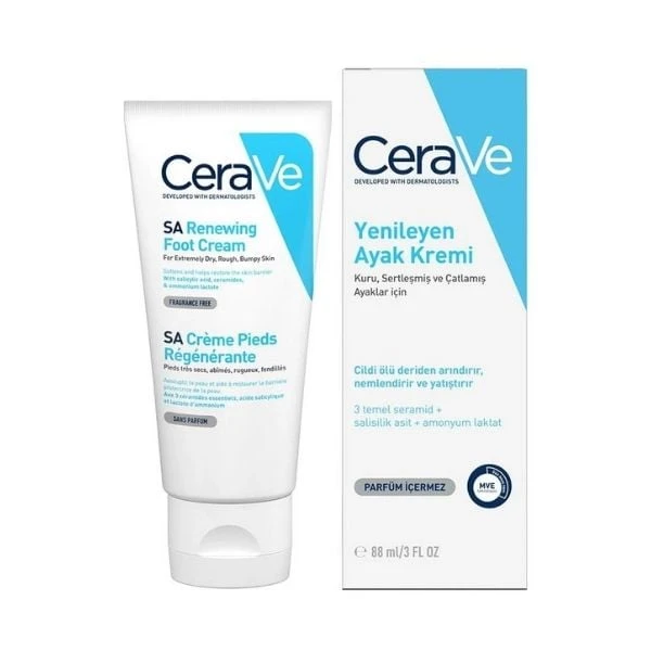 Cerave Sa Yenileyen Ayak Kremi 88 Ml
