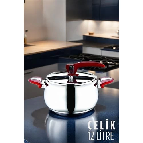 Transformacion Düdüklü Tencere 12 Litre Flavia Design 720221