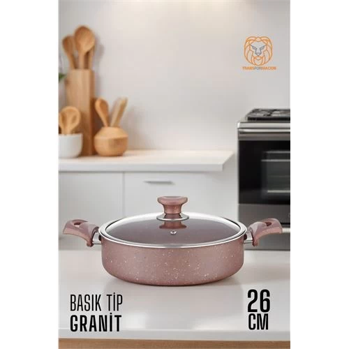 Transformacion Granit Döküm Basık Tencere 32 Cm 720301