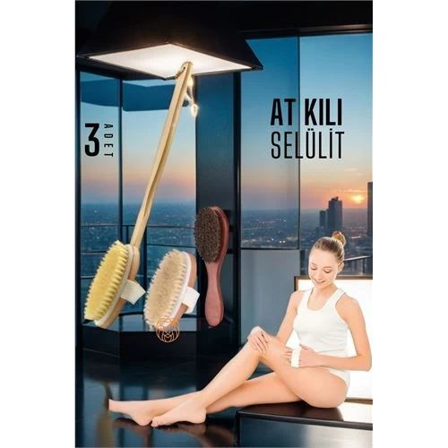 Transformacion Selülit Fırçası 3 Lü Set At Kılı E.feigenbaum Design 714799
