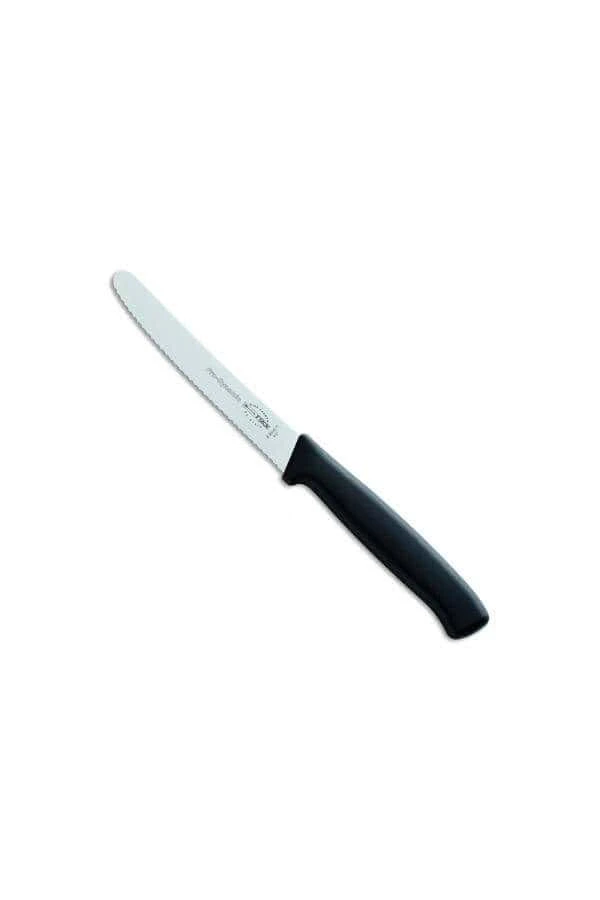 Tırtıklı Domates Bıçağı 11cm Siyah