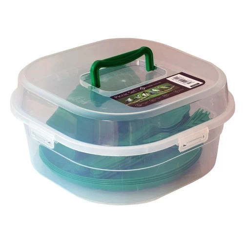 Freecamp 4 Kişilik Piknik Seti-yeŞİl