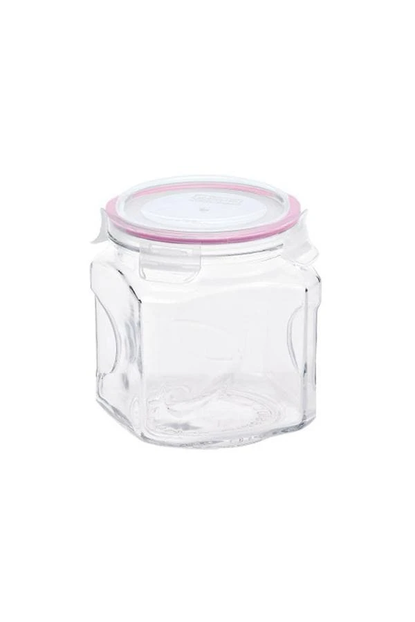 Glassclock Kare Cam Kavanoz 1500 Ml