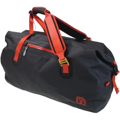 Jr Gear Roll Top Vinyl Duffel Su Geçirmez Spor Çanta 100 Litre-sİyah