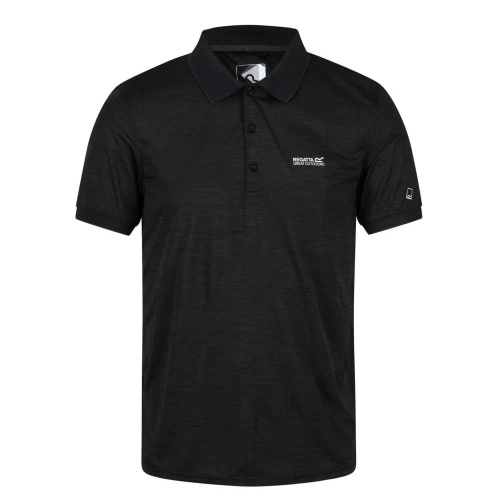 Regatta Remex Ii Erkek Polo Yaka T-shirt-sİyah