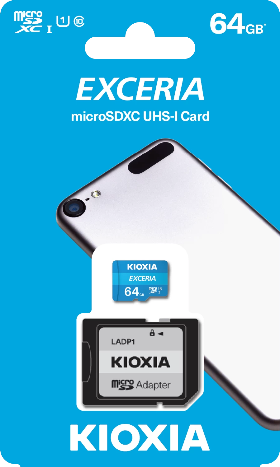 64gb Micro Sdhc C10 100mb/s Kioxia Lmex1l064gg2