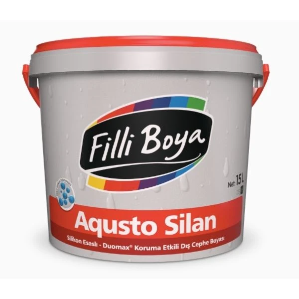Filli Aqusto Silan Silikon Esaslı Dış Cephe Boyası  15 Lt
