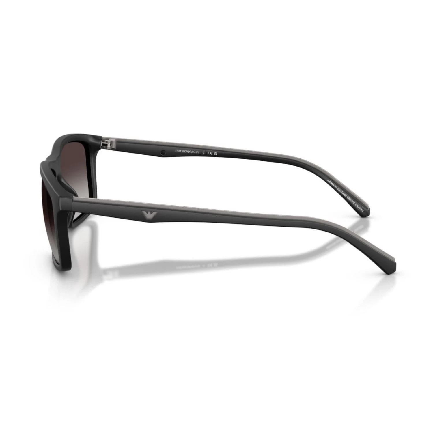 Emporio Armani Ea 4257U 50018G 57 Erkek Yastık Siyah Kemik Güneş Gözlüğü