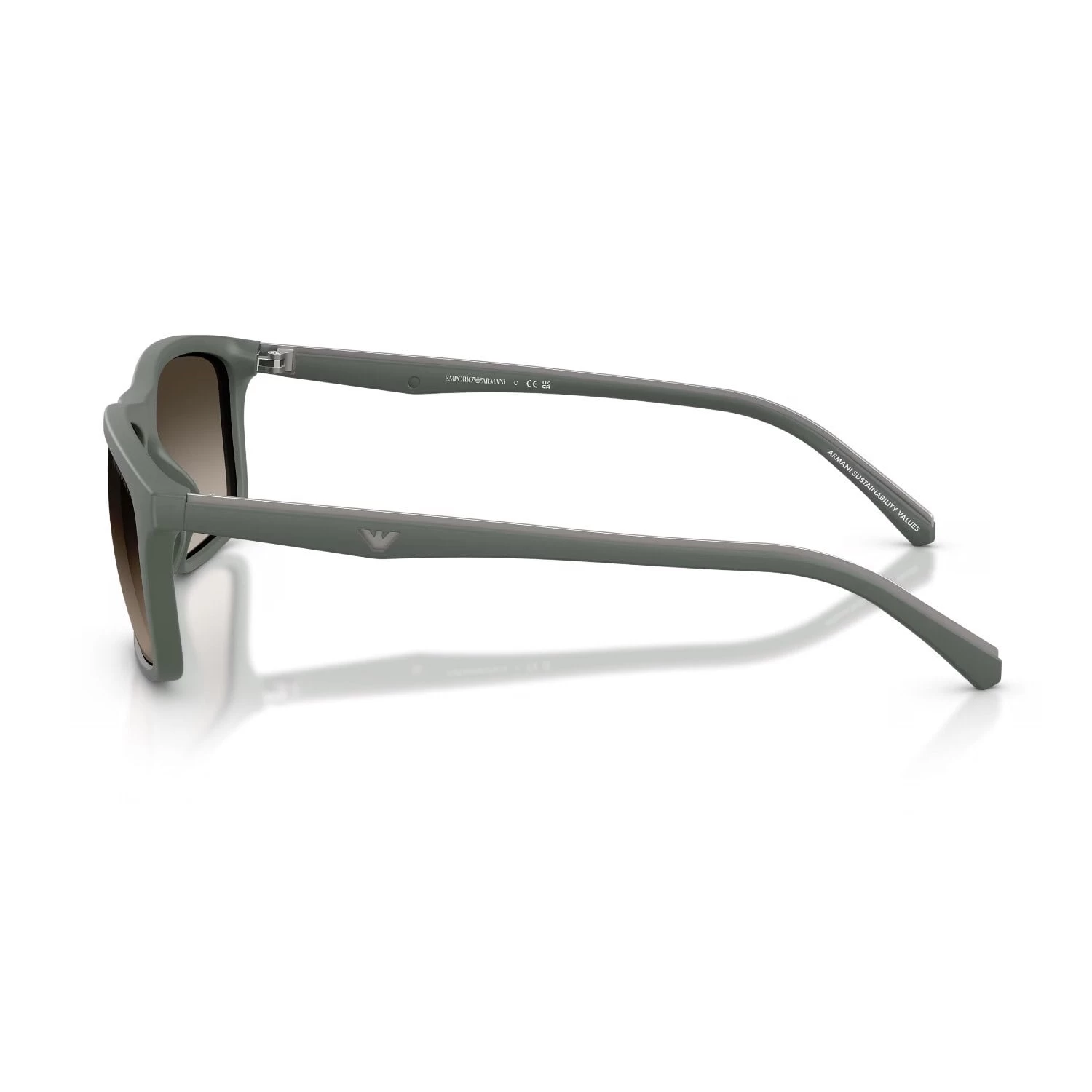 Emporio Armani Ea 4257U 631213 57 Erkek Yastık Yeşil Kemik Güneş Gözlüğü