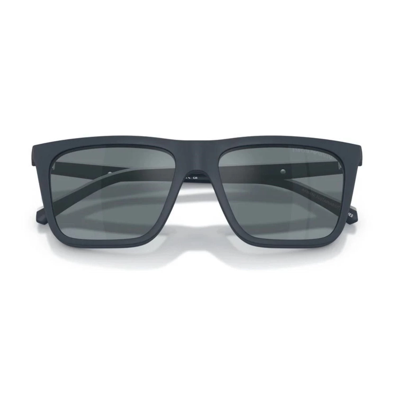 Emporio Armani Ea 4258 50881W 54 Erkek Kare Aynalı Klipsli Mavi Kemik Güneş Gözlüğü