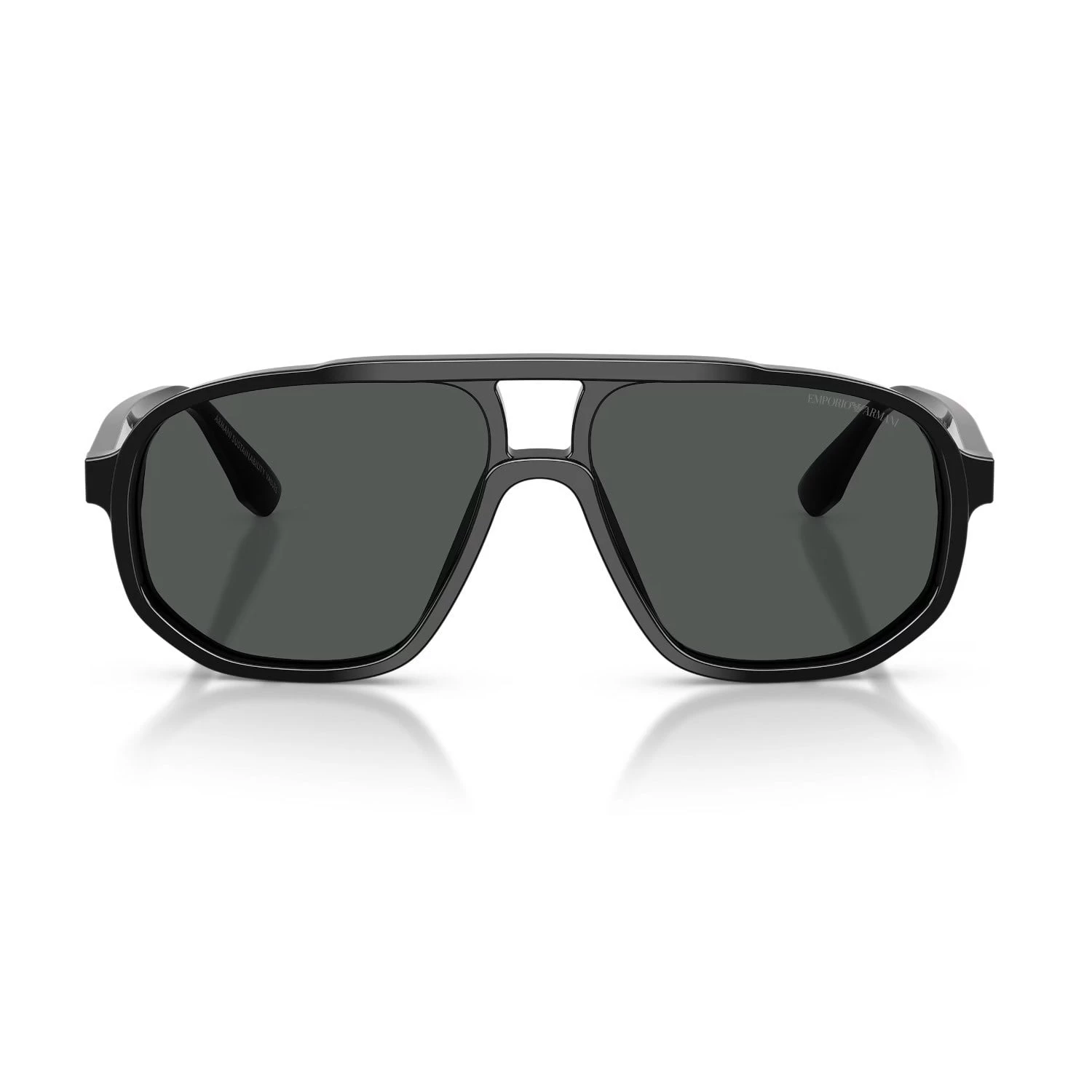 Emporio Armani Ea 4263U 501787 57 Erkek Pilot Siyah Kemik Güneş Gözlüğü