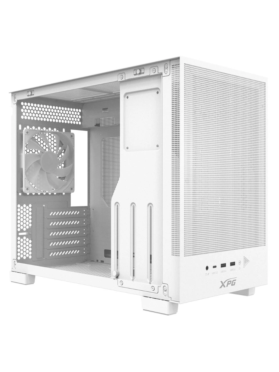 Xpg Valor Mesh Nano Argb Usb 3.2 Beyaz Micro-Atx Mid-Tower Kasa (Valormeshnanomaa-Whcww)