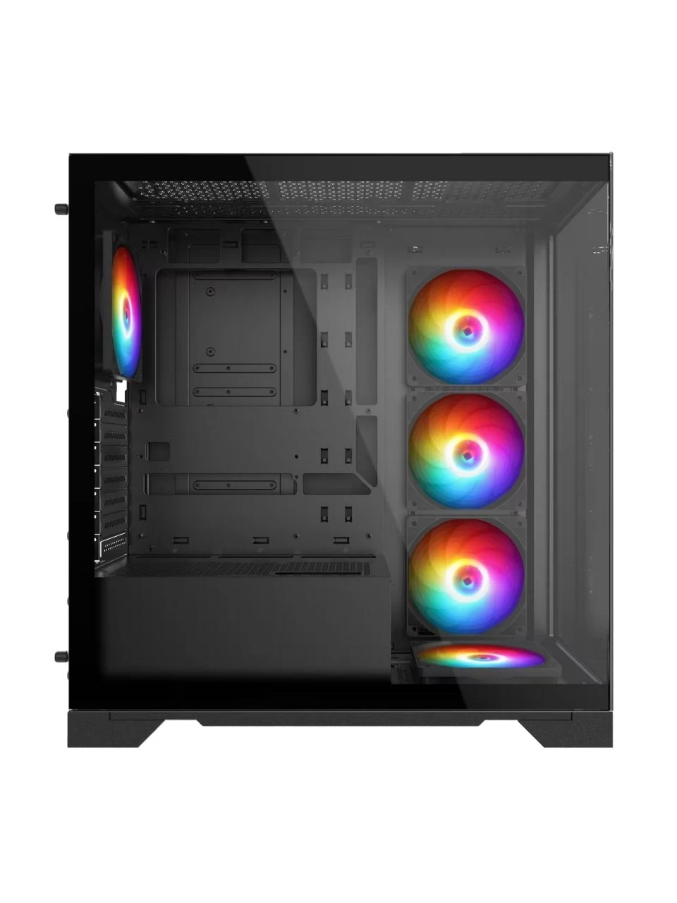 Xpg Invader X Siyah Argb Usb 3.2 Atx Mid-Tower Kasa (Invaderxmt-Bkcww)