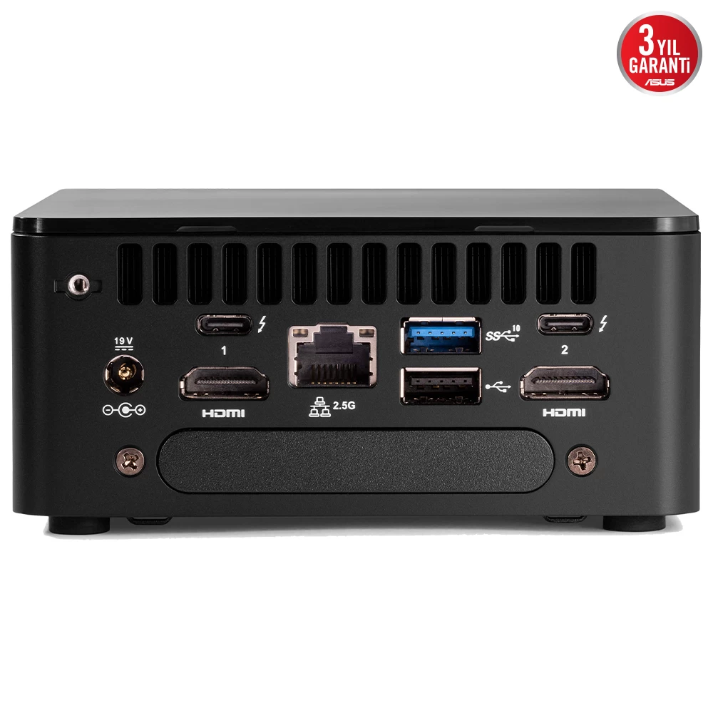 Asus Nuc12 Pro Tall Kit - Rnuc12Wshı700002I - Intel® Core™ İ7-1260P - Barebone (Ram Yok, Disc Yok)  Freedos Mini Pc