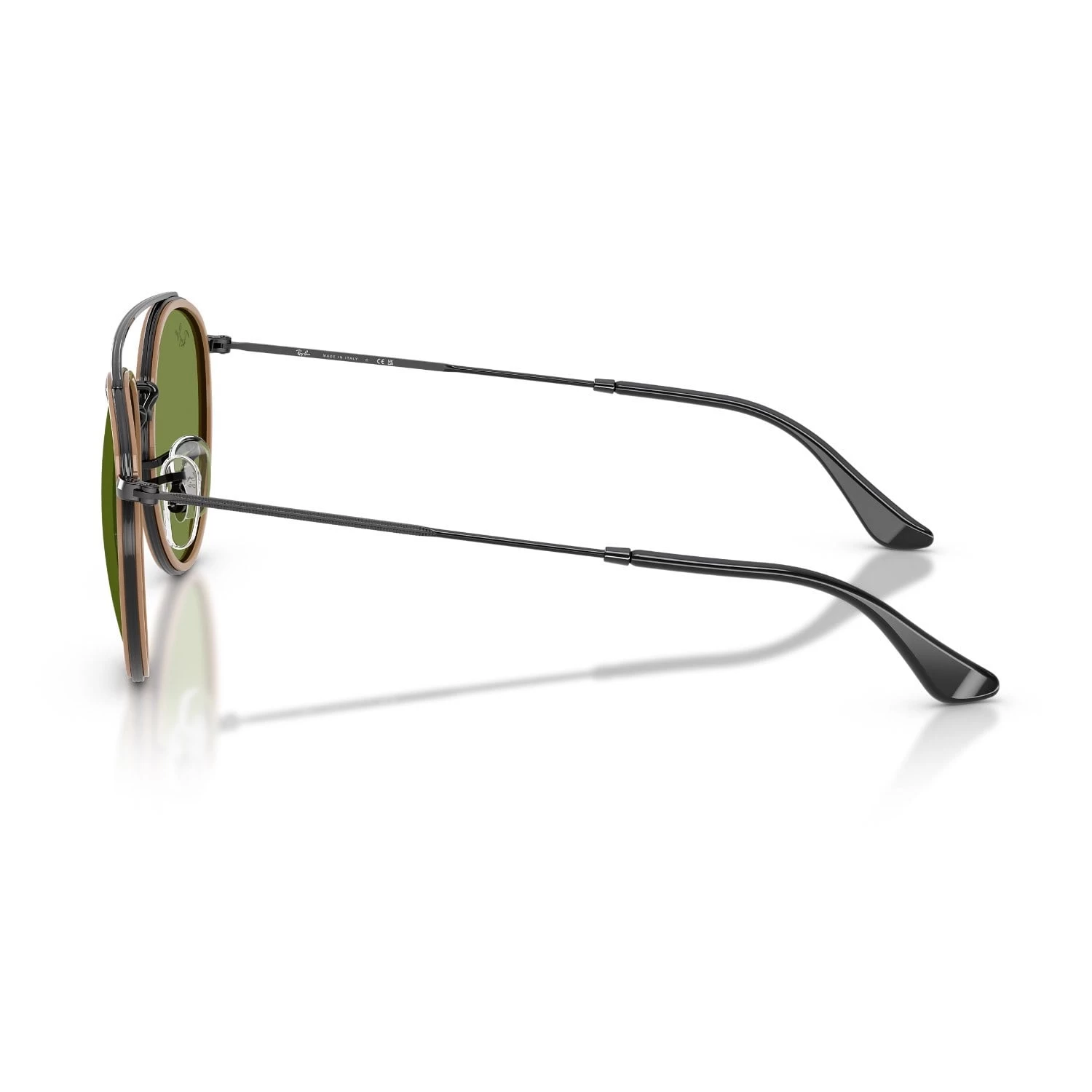 Ray-Ban Rb 3647N 92794E 51 Unisex Yuvarlak Siyah Metal Güneş Gözlüğü